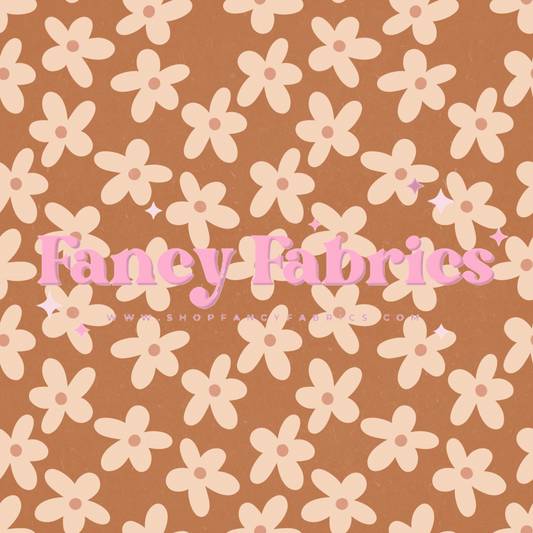 Boho Daisies | PREORDER | By The Yard