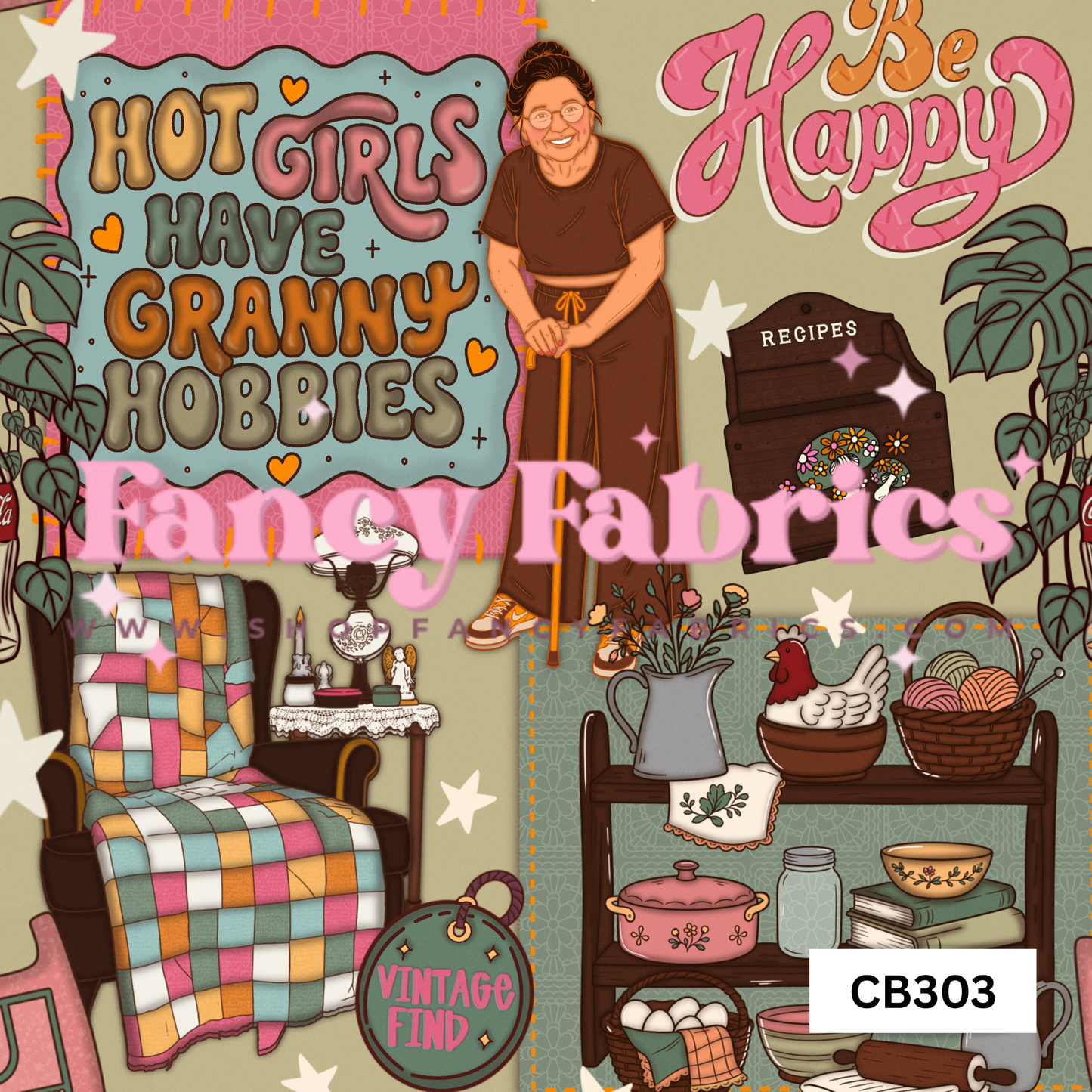 CB303 | PREORDER | Fabric By The Yard