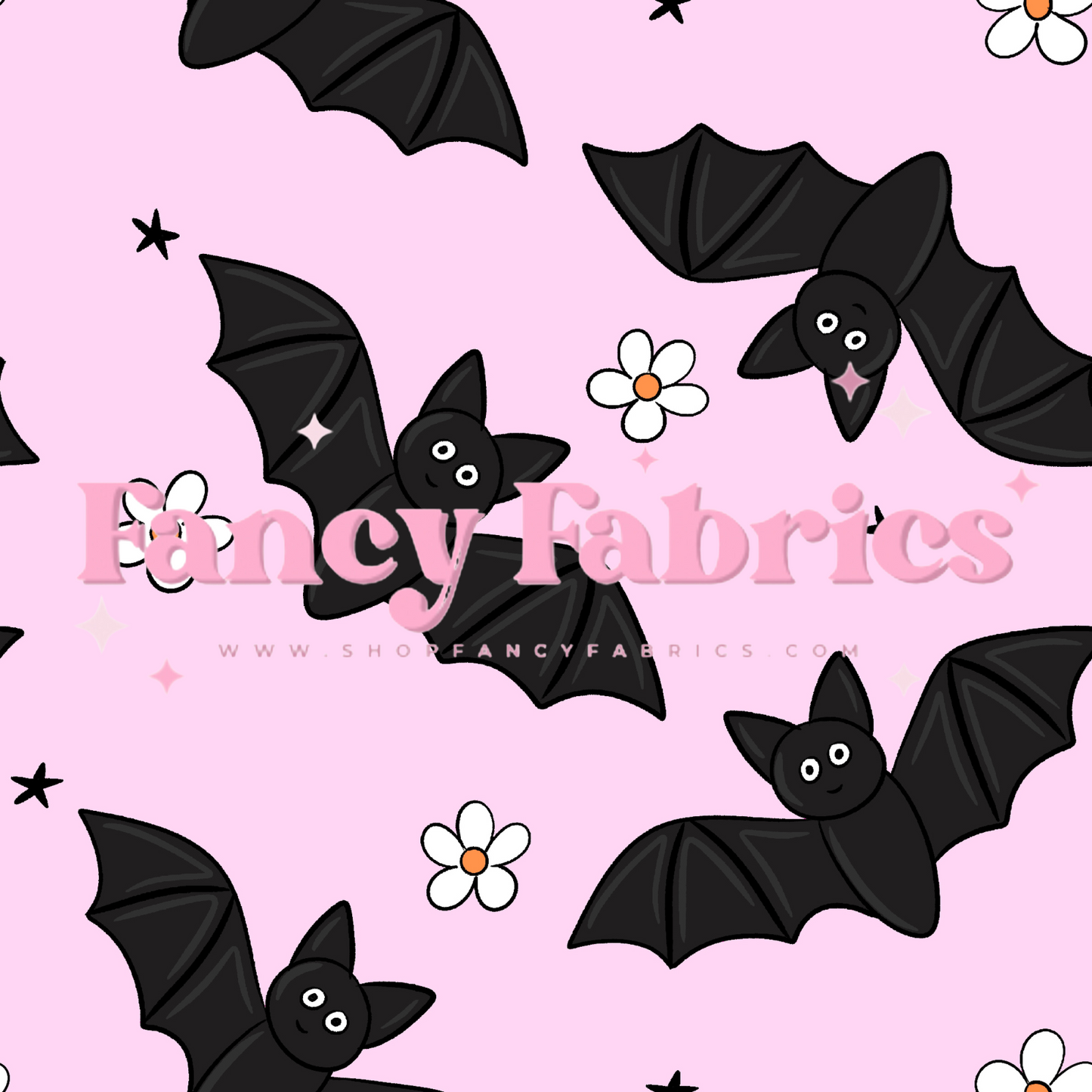 Batty (Pink) | PREORDER | By The Yard