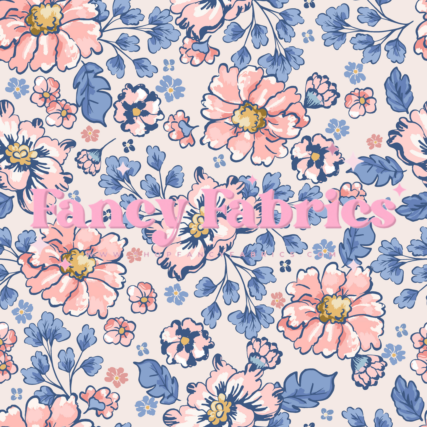 Muse Bloom | Talia (Blue) | PREORDER | By The Yard