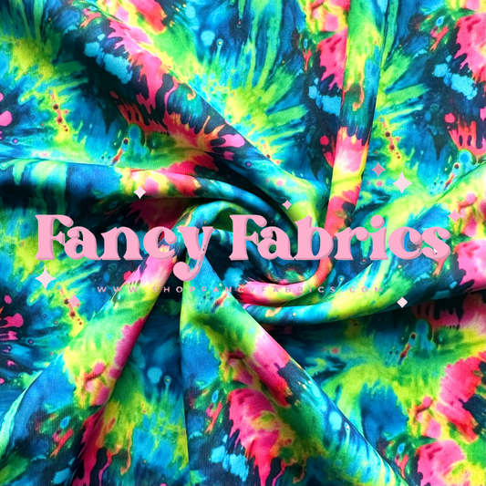 80's Tie Dye | 6x6 Scaling | Swim | Ready To Ship