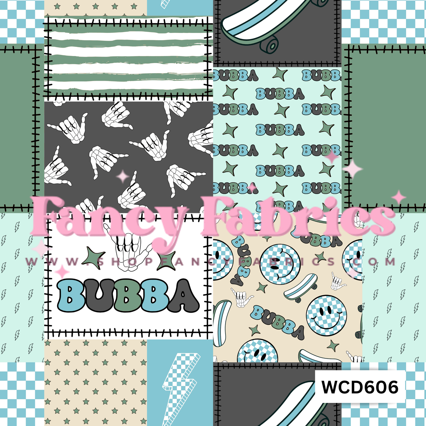 WCD606 | PREORDER | Fabric By The Yard