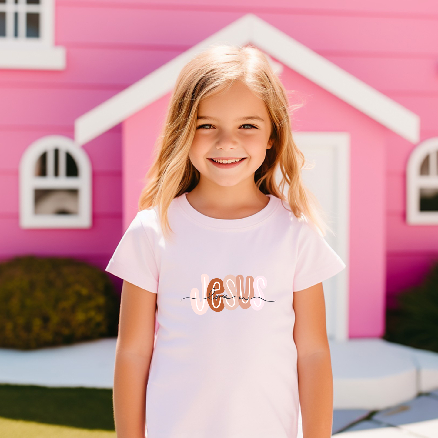 Jesus Loves Me | Child Size | DTF Transfer