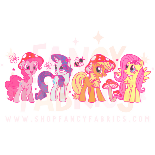 Ponies | Child Size | DTF Transfer
