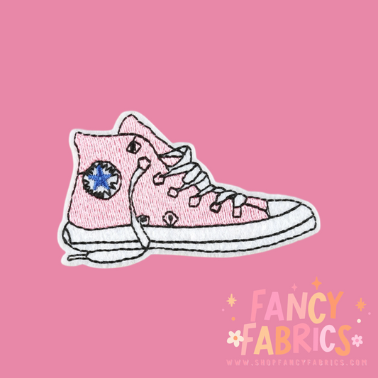 Pink Sneaks | Iron On Patch