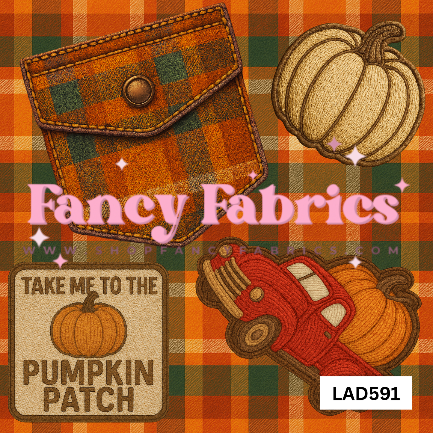 LAD591 | PREORDER | Fabric By The Yard