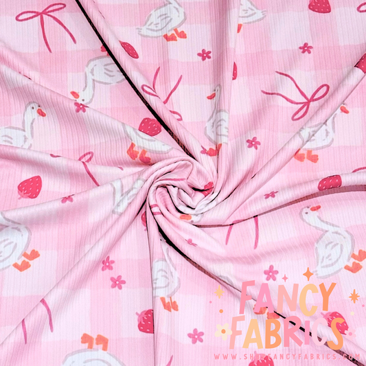 Goose Bows | 6x6 Scaling | Skinny Rib | Ready To Shipo