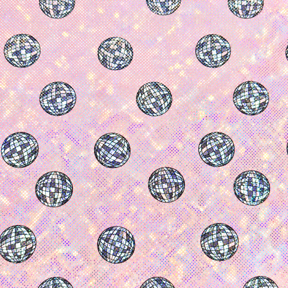 Disco Balls | 6x6 Scaling | Printed Shattered Holographic | Ready To Ship