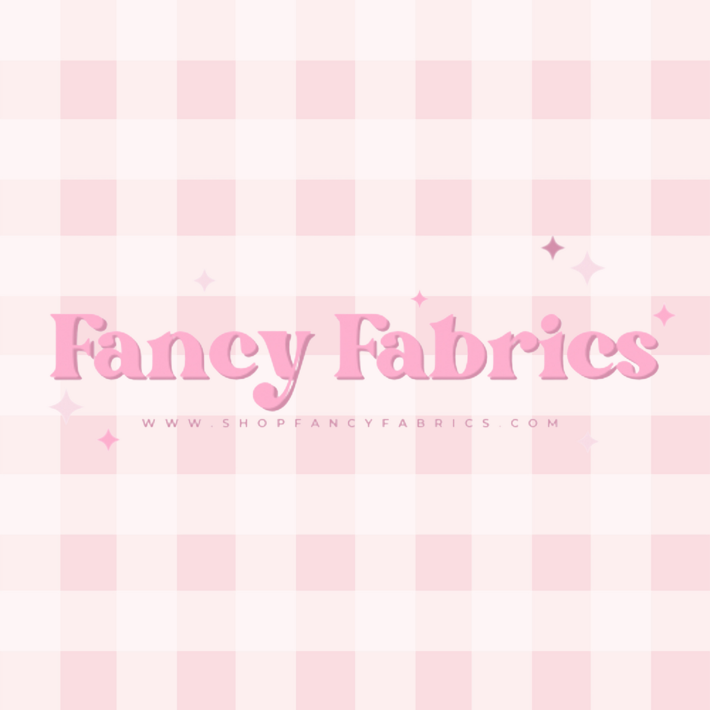 Pink Gingham | PREORDER | By The Yard