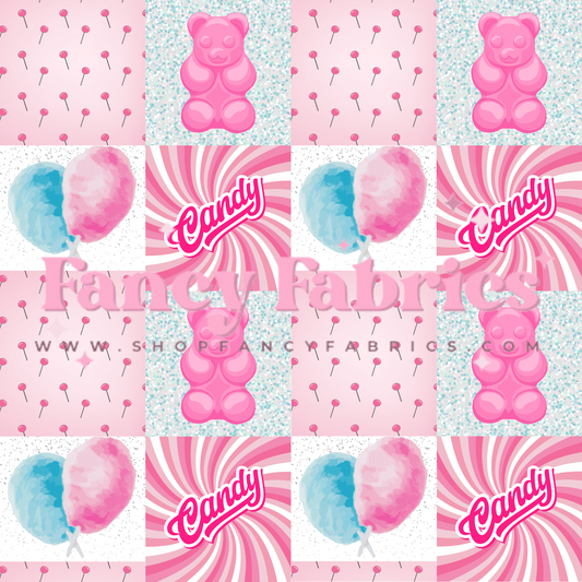 Cotton Candy Patchwork | PREORDER | By The Yard