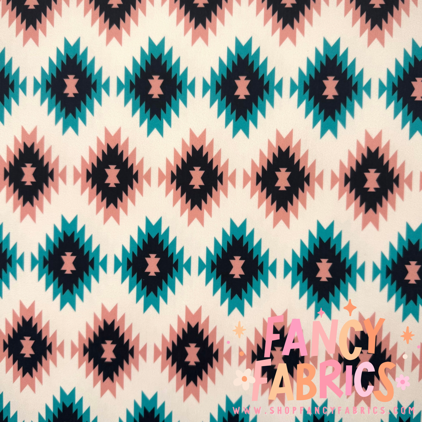 Beige Aztec | Swim | 6x6 Scaling | Ready To Ship