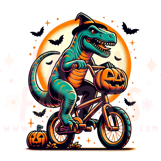 Trick Or Treat Dino | Child Size | DTF Transfer