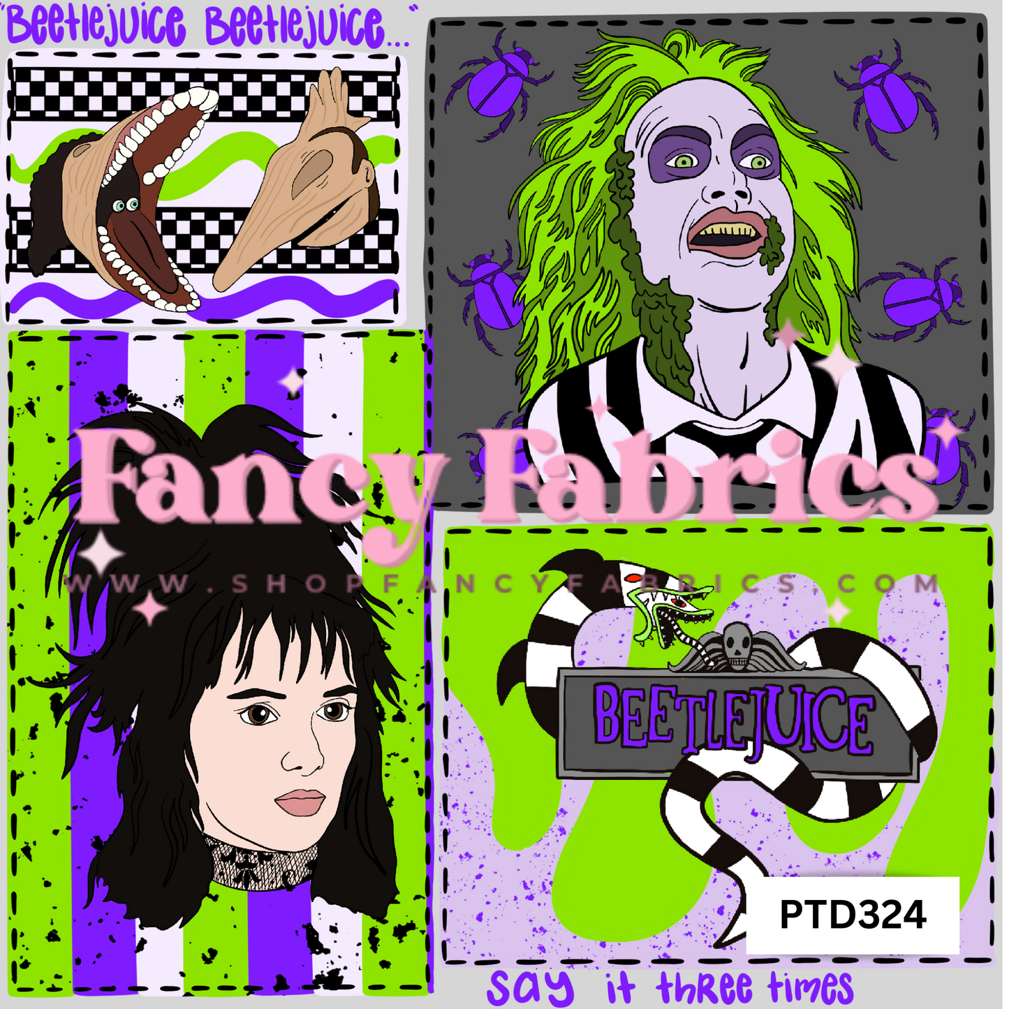 PTD324 | PREORDER | Fabric By The Yard
