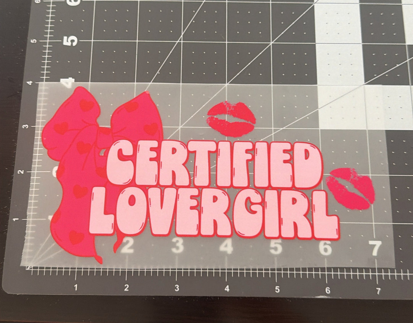 Certified Lovergirl | Child Size | DTF Transfer