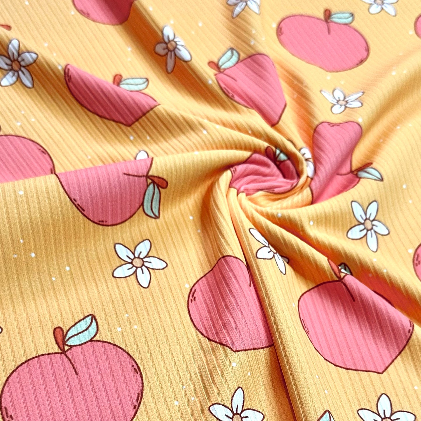 Peaches | 6x6 Scaling | Skinny Rib | Ready To Ship