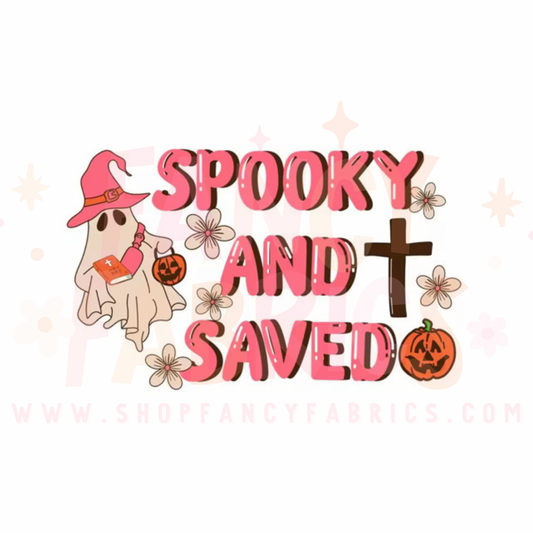 Spooky & Saved | Child Size | DTF Transfer