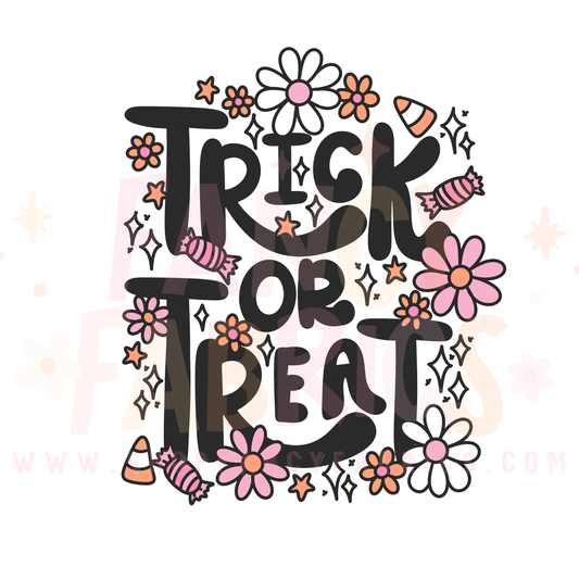 Trick Or Treat | Child Size | DTF Transfer