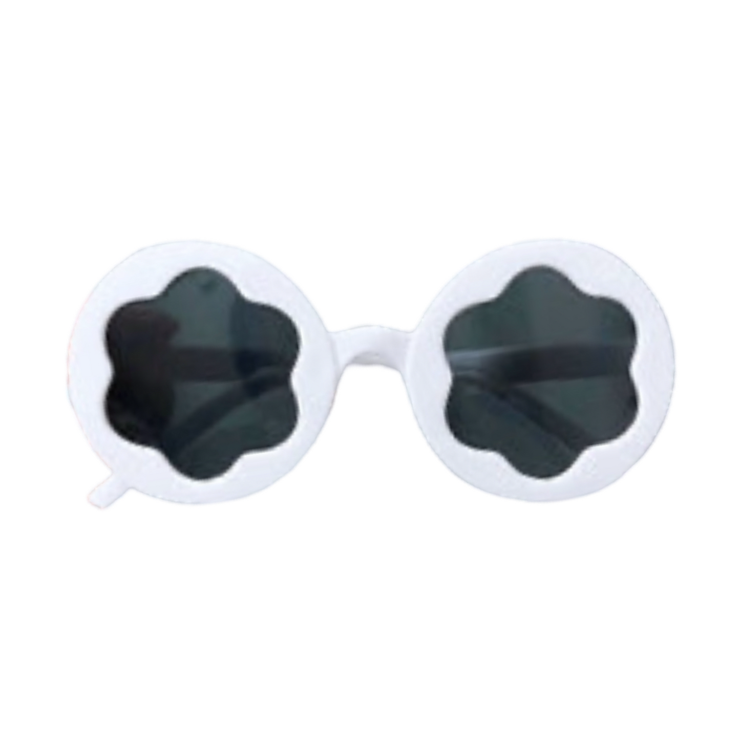 White Round Floral | RTS Sunnies