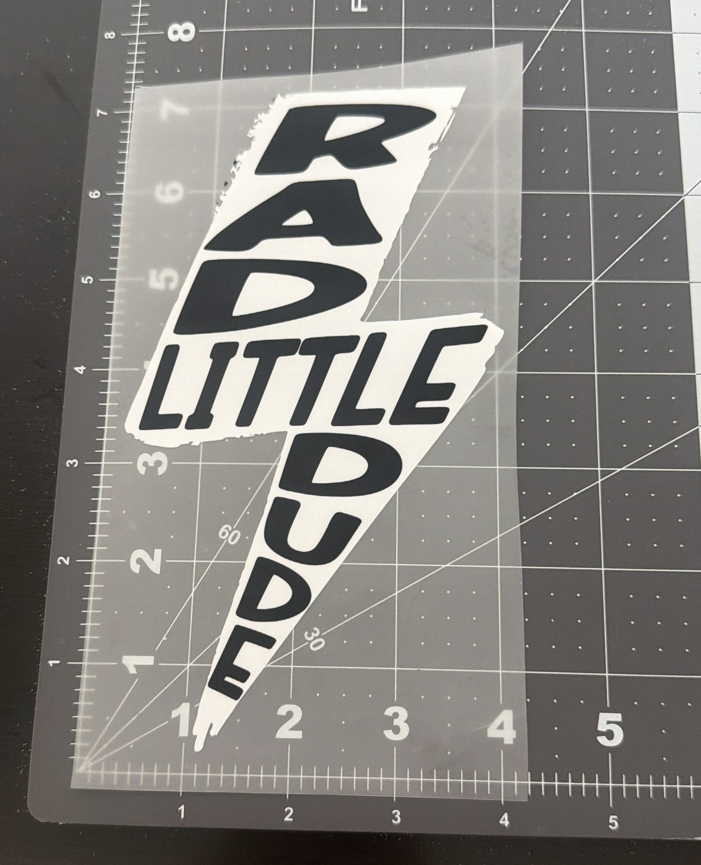 Rad Little Dude | Child Size | DTF Transfer