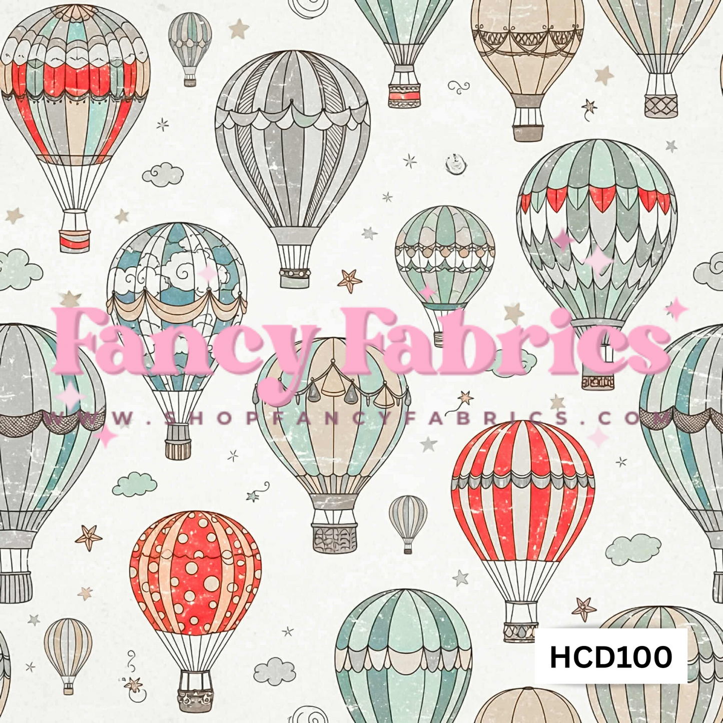 HCD100 | PREORDER | Fabric By The Yard