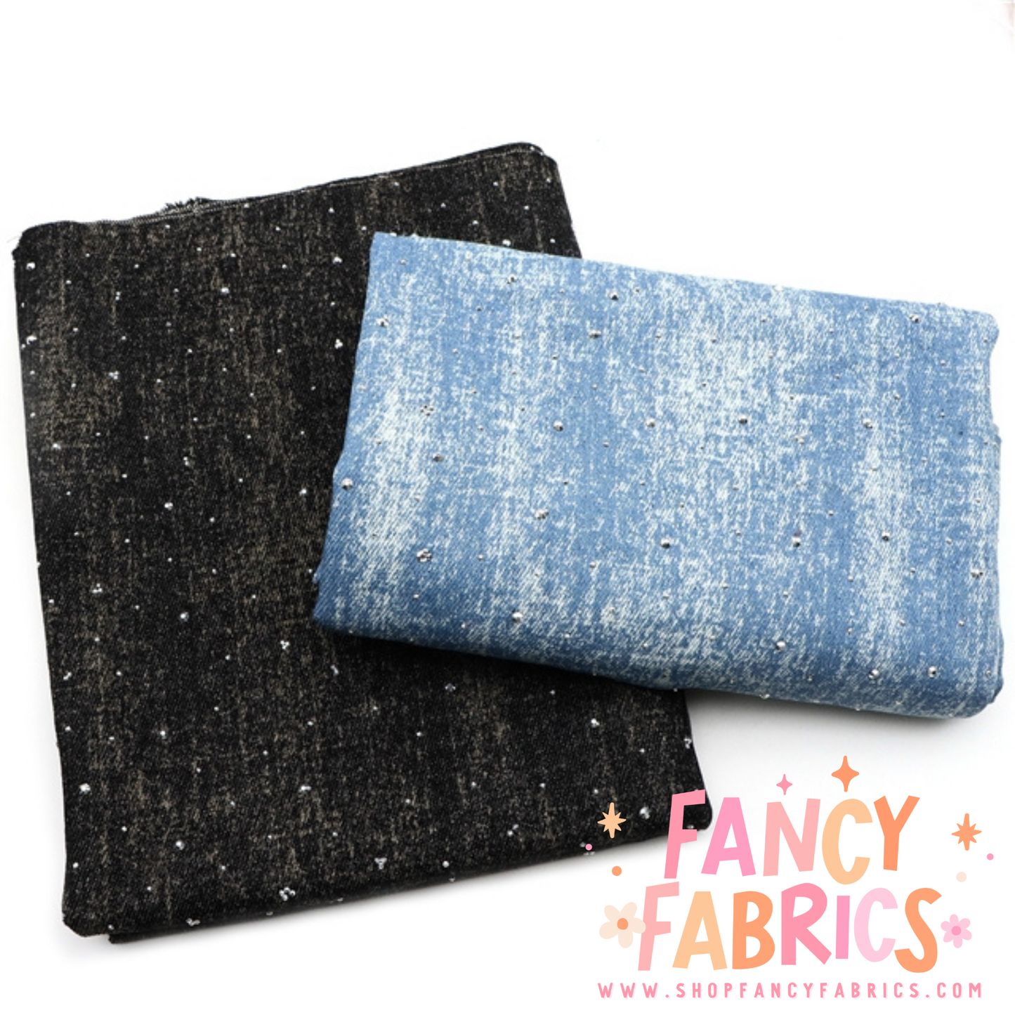 Rhinestone Denim (Light) | Ready To Ship