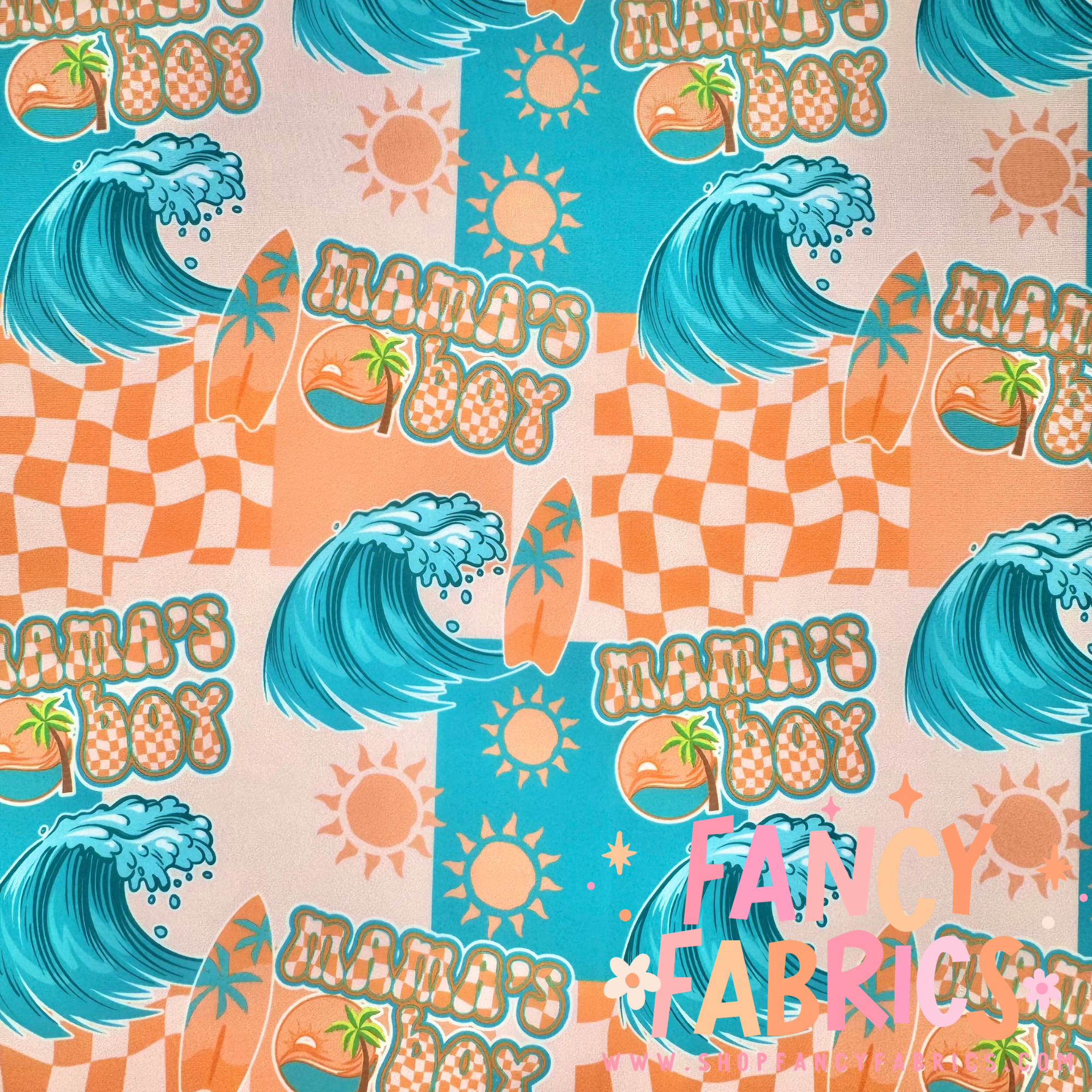 Mama's Boy | Swim | 6x6 Scaling | Ready To Ship