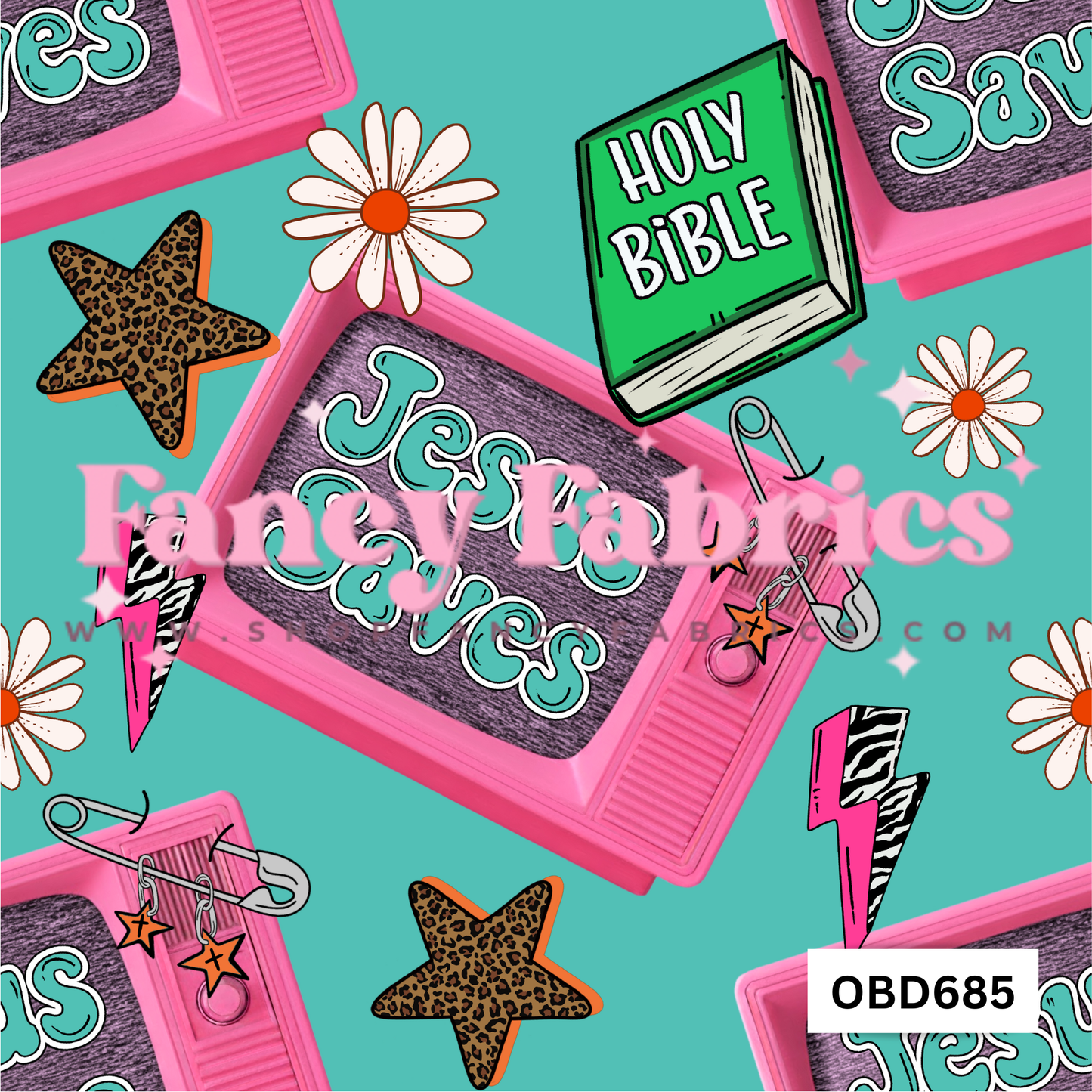 OBD685 |  PREORDER | Fabric By The Yard