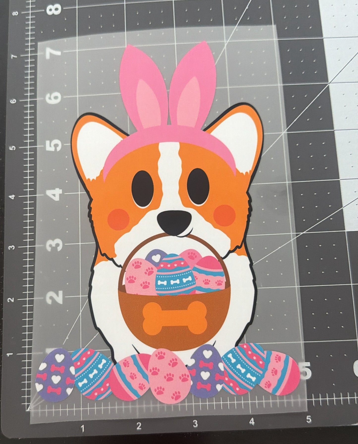 Corgi Bunny | Child Size | DTF Transfer