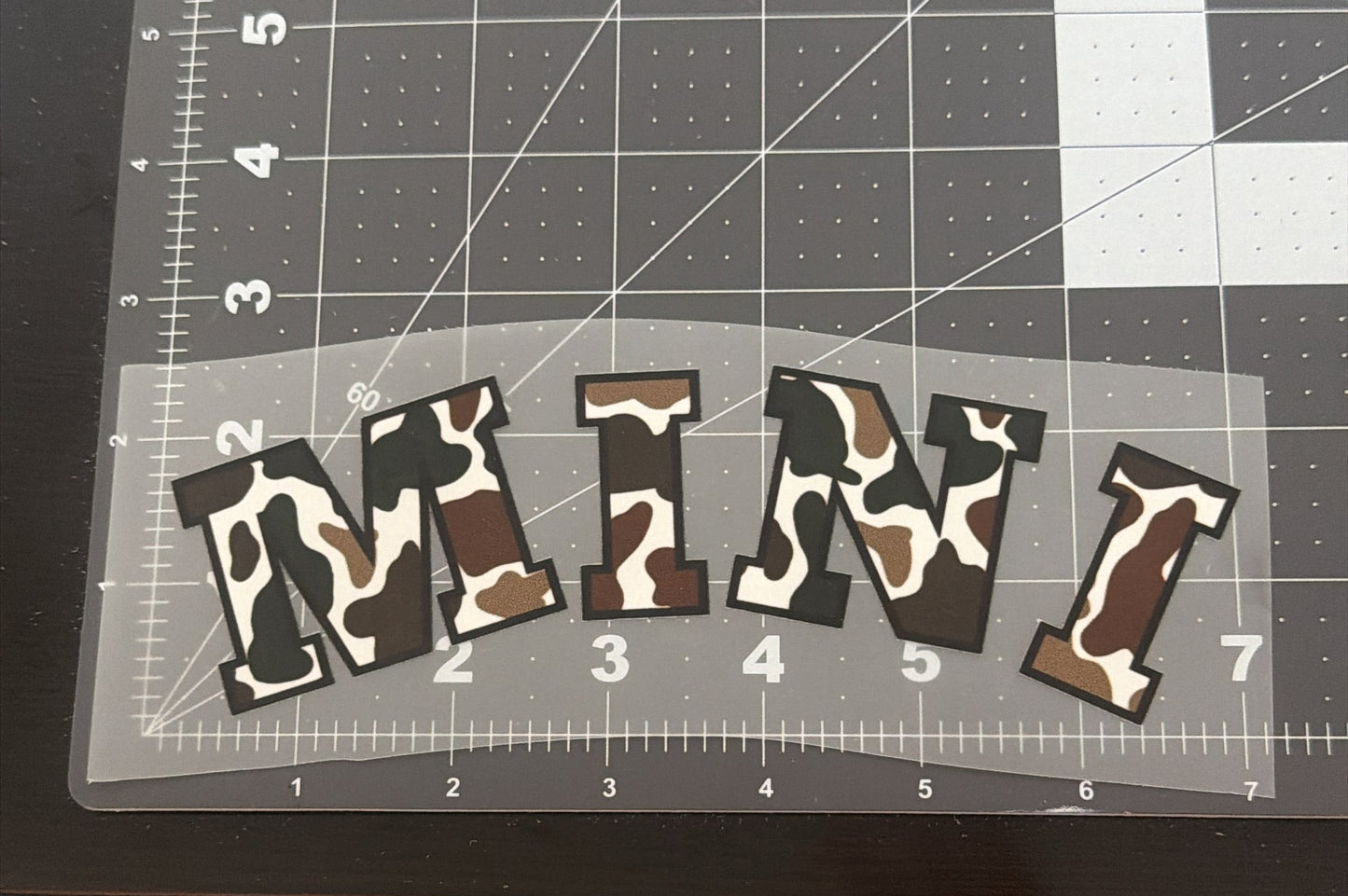 Mini Camo | Child Size | DTF Transfer
