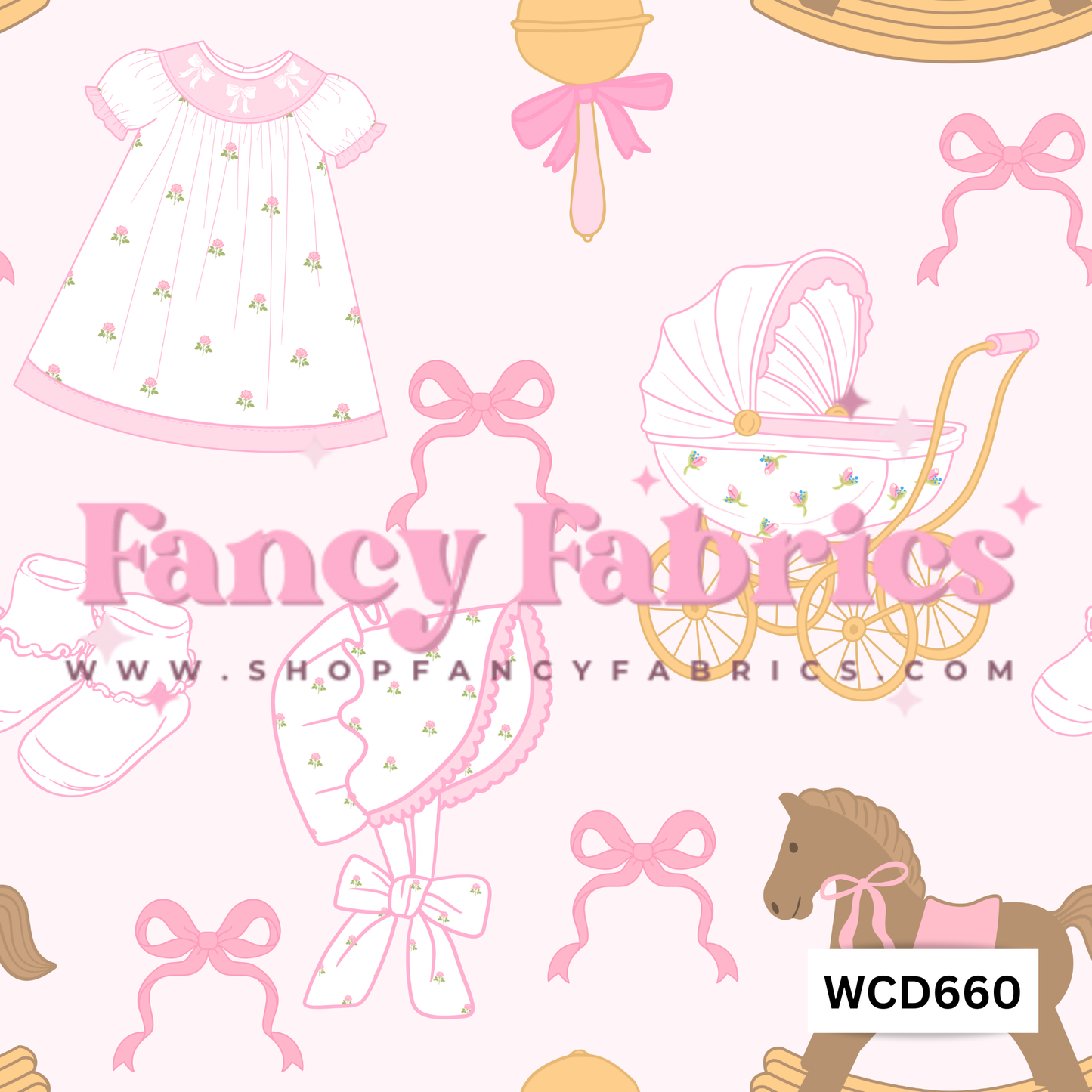 WCD660 | PREORDER | Fabric By The Yard