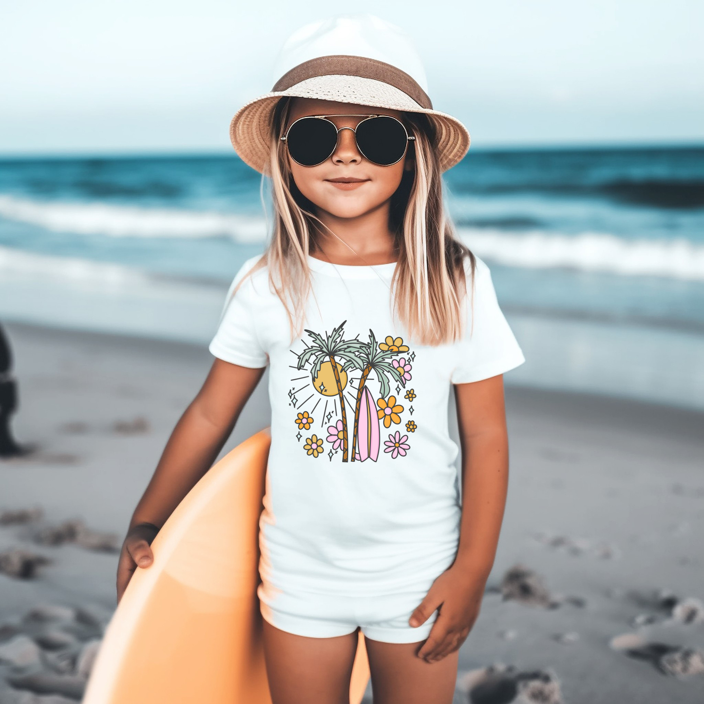 Beachy Vibes | Child Size | DTF Transfer