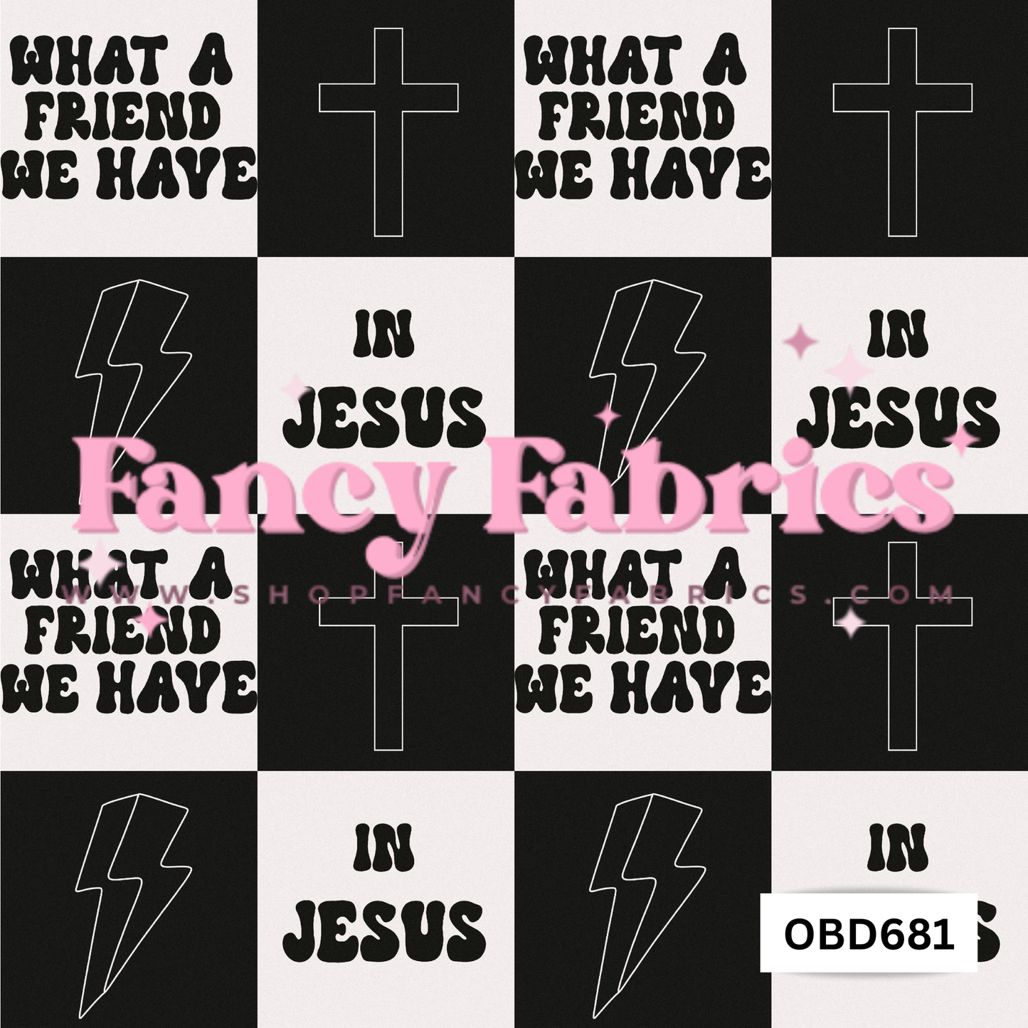 OBD681 |  PREORDER | Fabric By The Yard