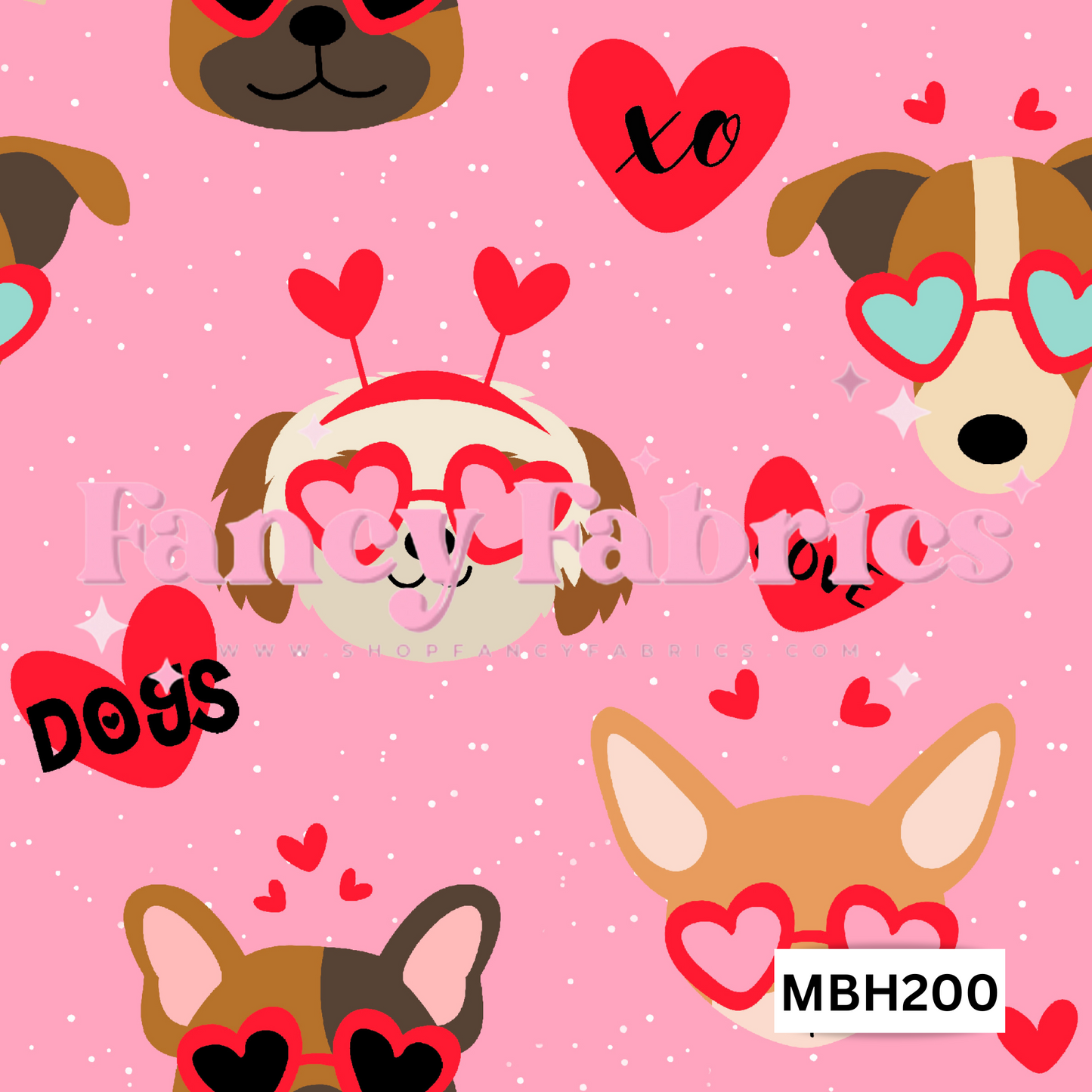 Dog Love MBH200 | PREORDER | By The Yard