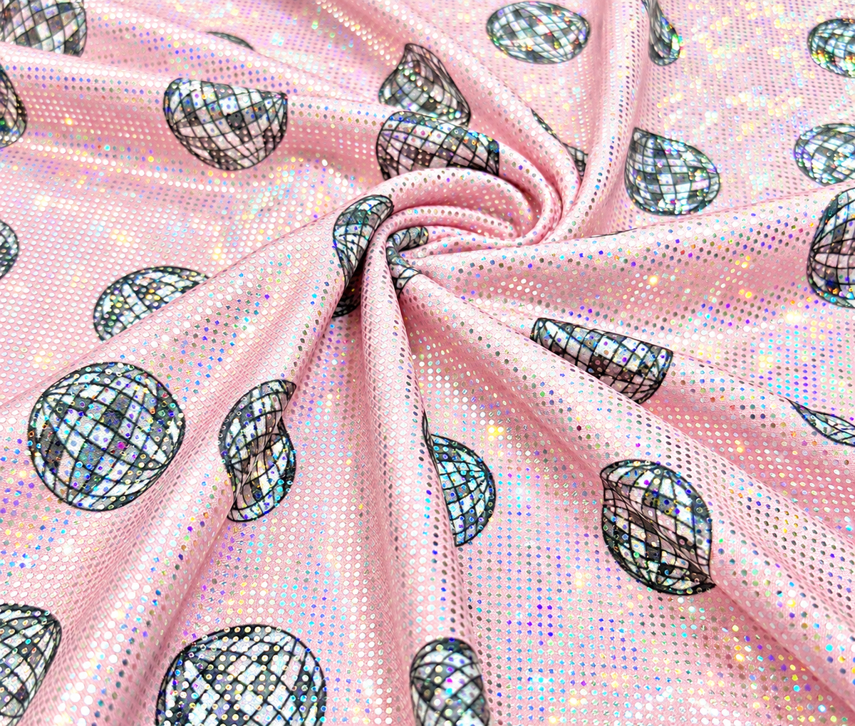 Disco Balls | 6x6 Scaling | Printed Shattered Holographic | Ready To Ship