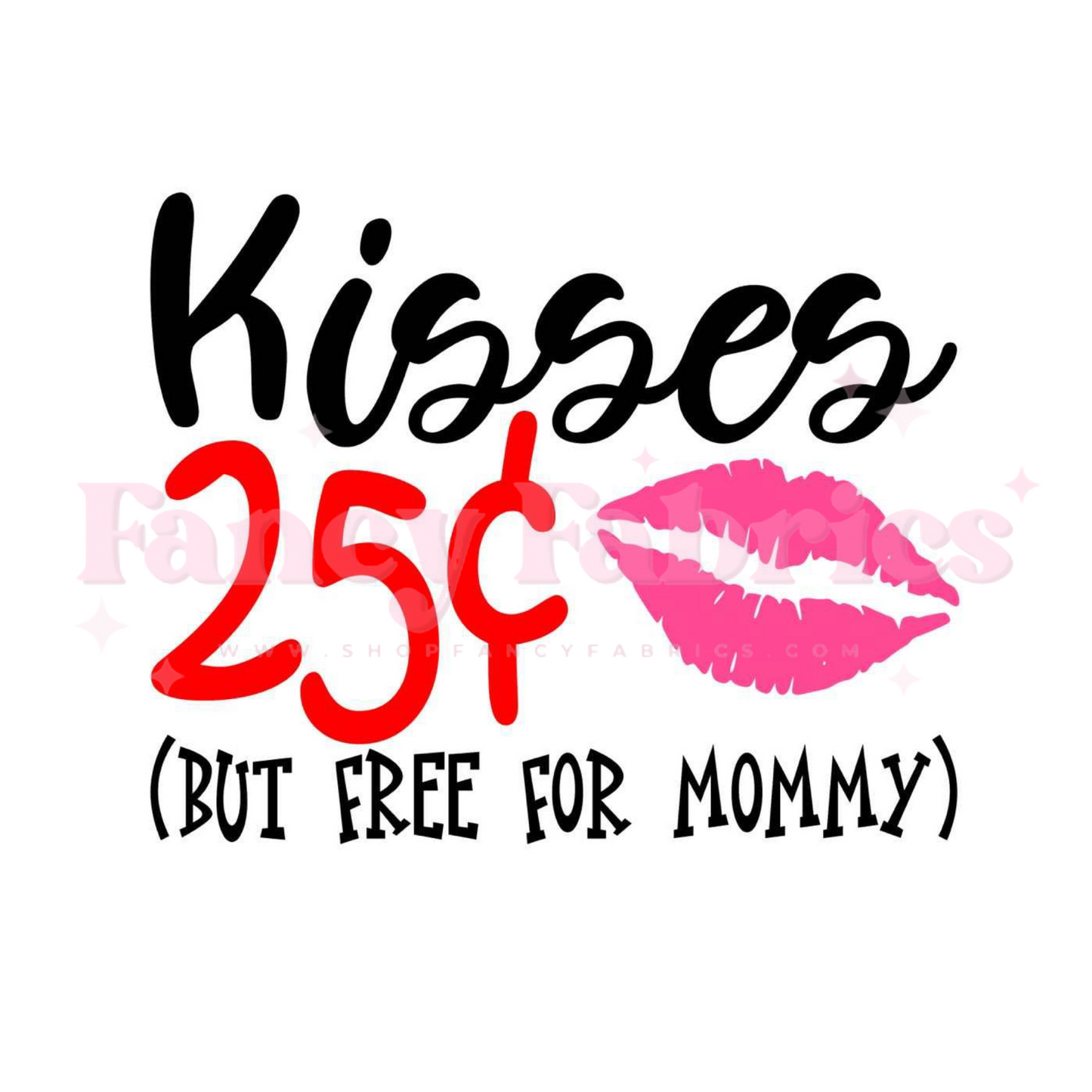 Kisses | Child Size | DTF Transfer