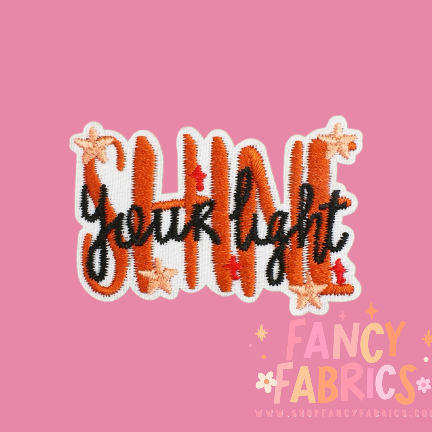 Shine Your Light | Iron On Patch
