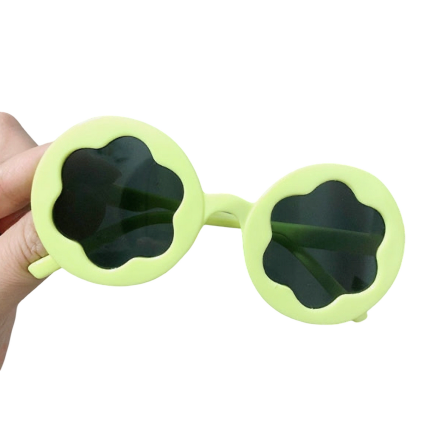 Green Round Floral | RTS Sunnies