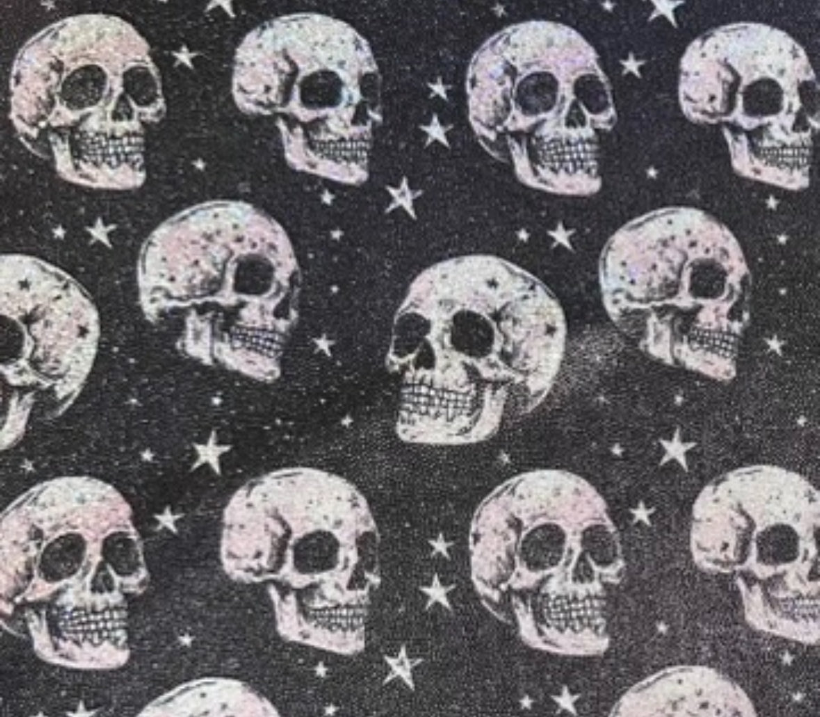 Skulls | 4x4 Scaling | Printed Holographic | Ready To Ship