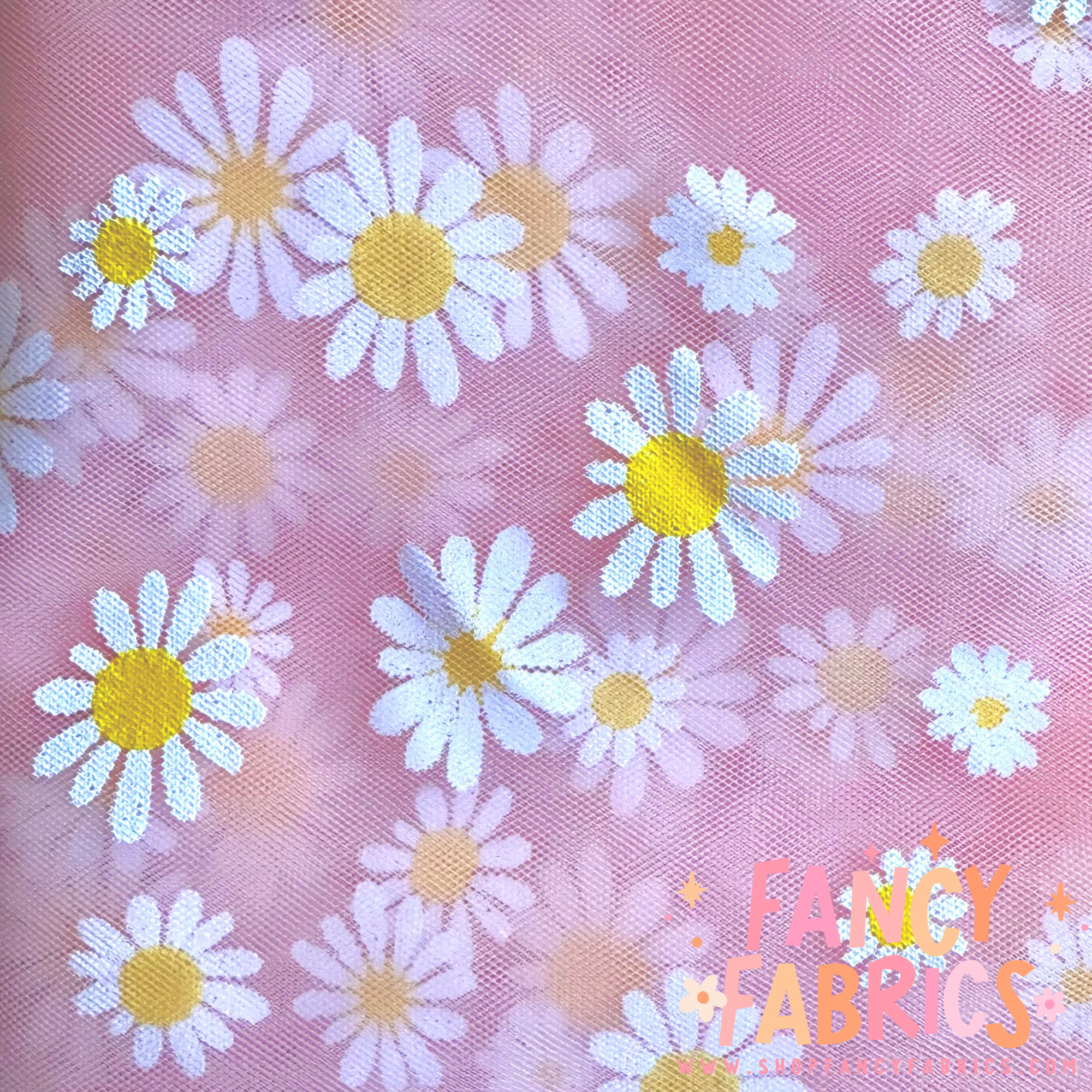 Stamped Daisy (Blush) | Mesh | Ready To Ship