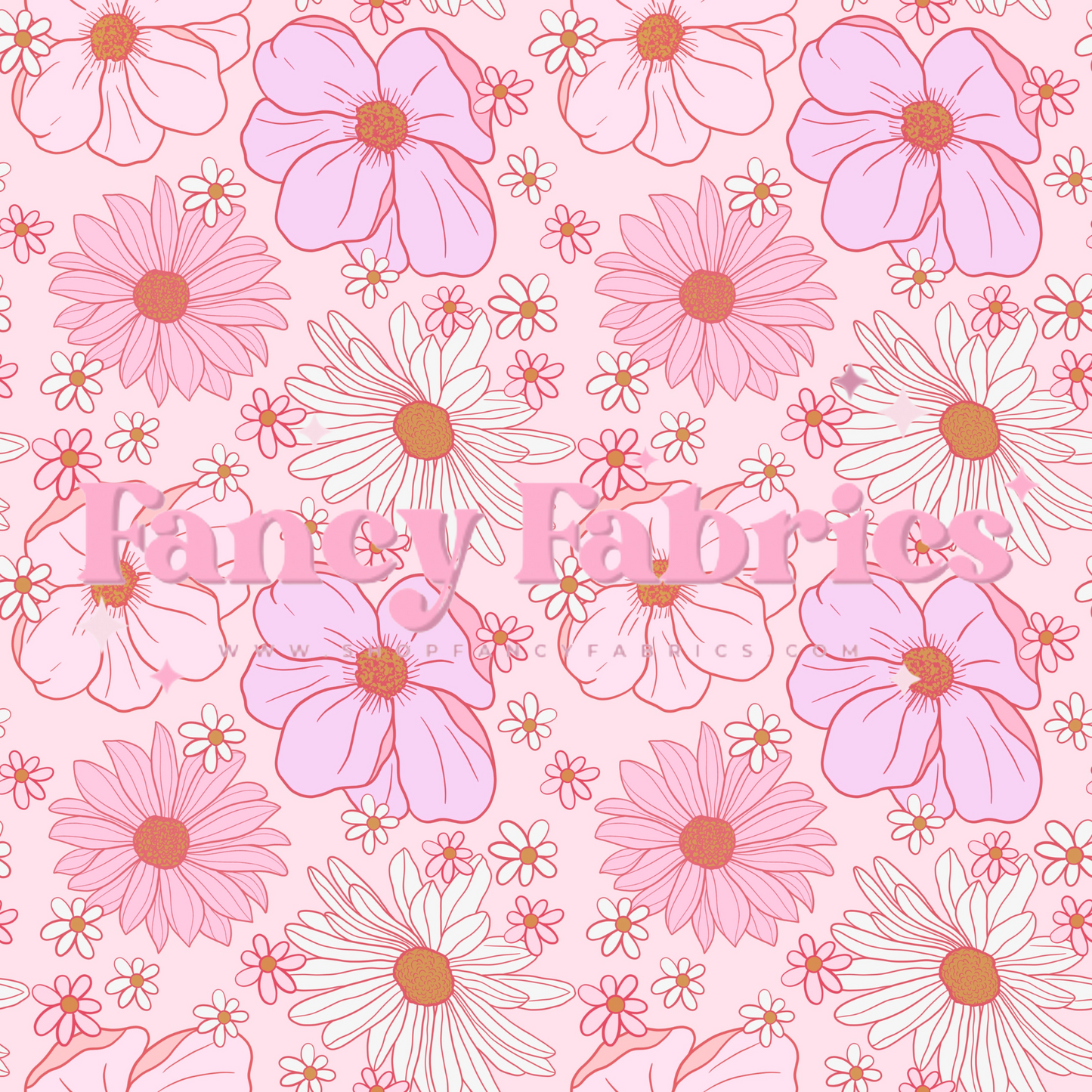 Spring Flowers | PREORDER | By The Yard