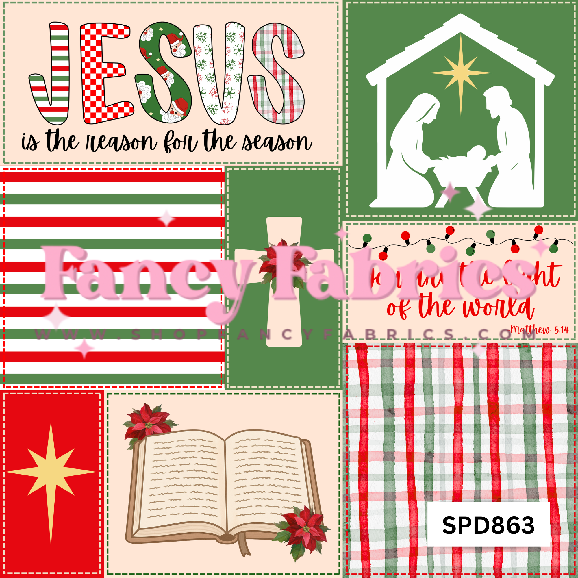 SPD863 | PREORDER | Fabric By The Yard