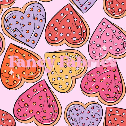 Heart Cookies | PREORDER | By The Yard
