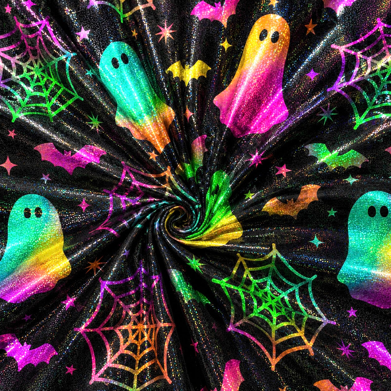 Ombré Ghosts | 6x6 Scaling | Printed Holographic | Ready To Ship