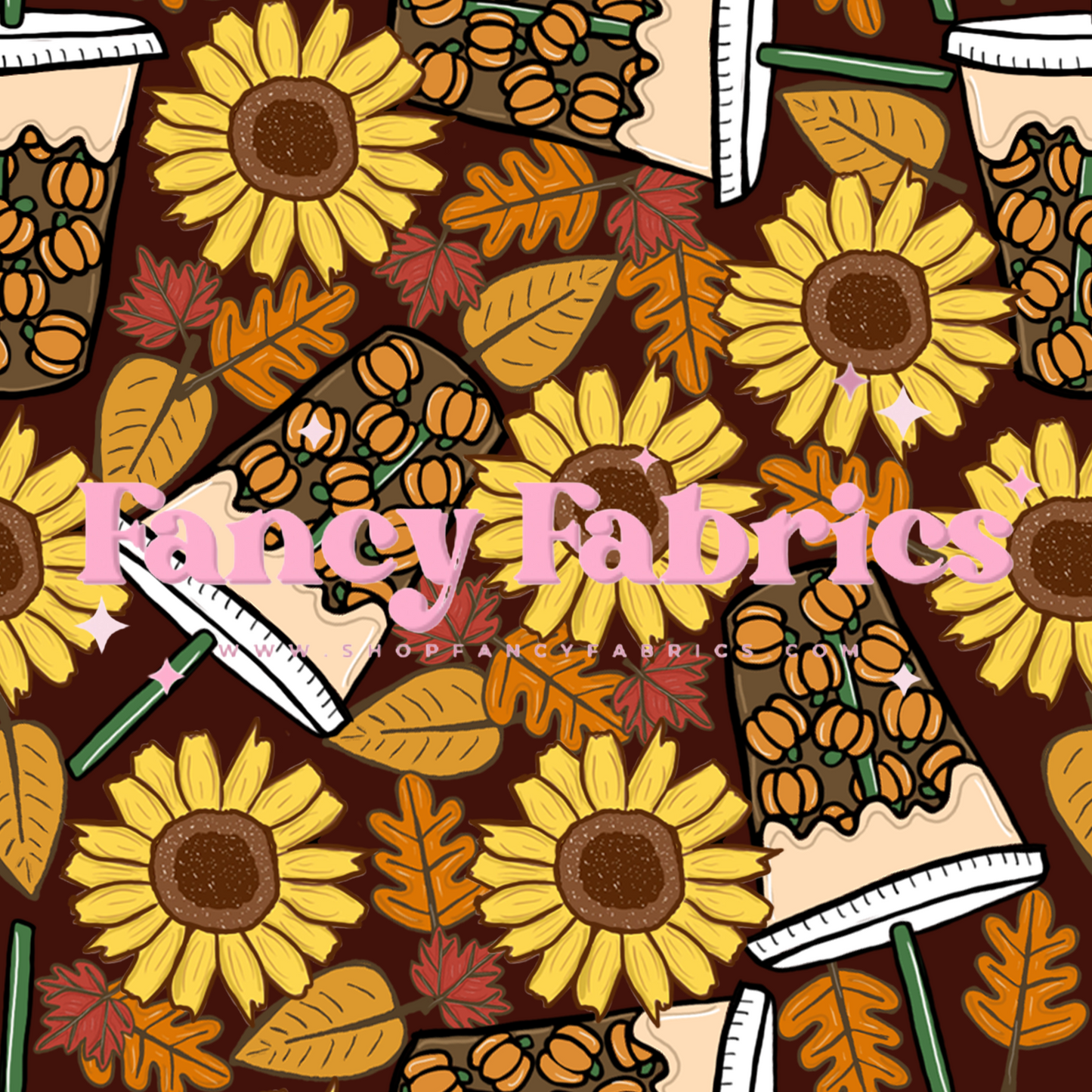 Sunflowers + Coffee | PREORDER | By The Yard