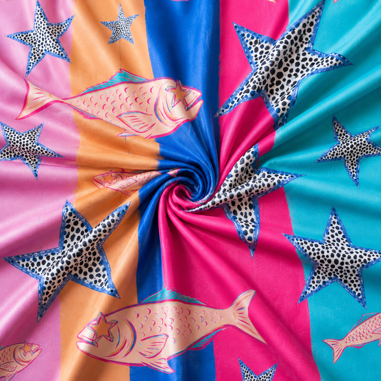 Fish Stripes | 8x8 Scaling | DBP | Ready To Ship