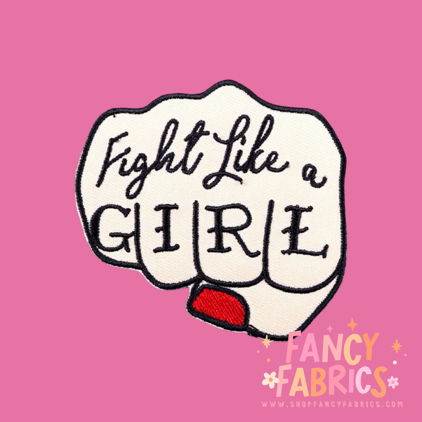 Fight Like a Girl | Iron On Patch