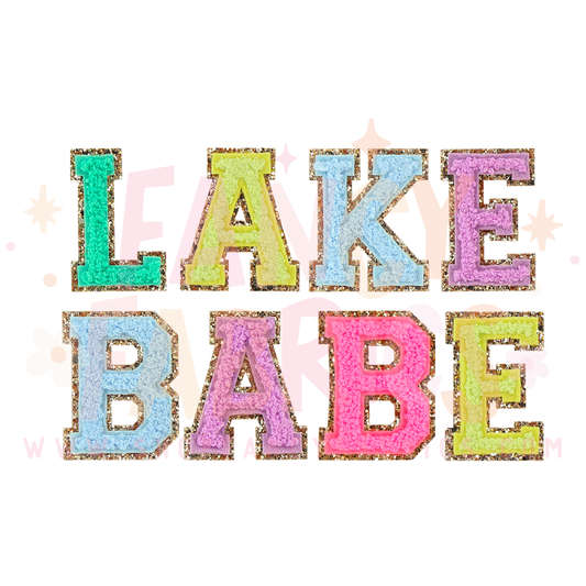 Lake Babe (Patches) | Toddler Size | DTF Transfer