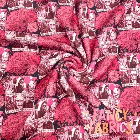 Horror Cards (Pink) | 4x4 Scaling | Bullet | Ready To Ship