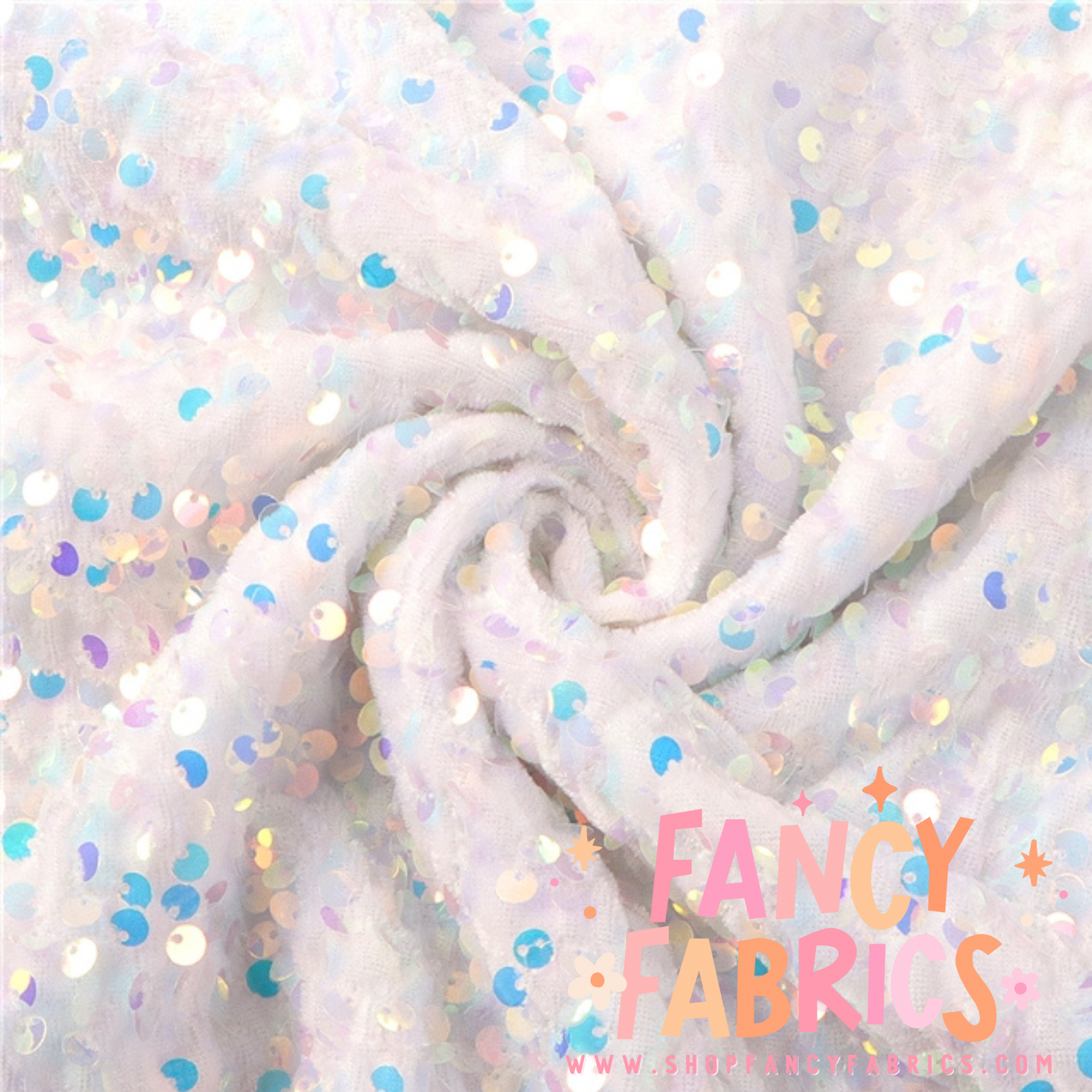 Iridescent | Stretch Sequin Velvet | Ready To Ship