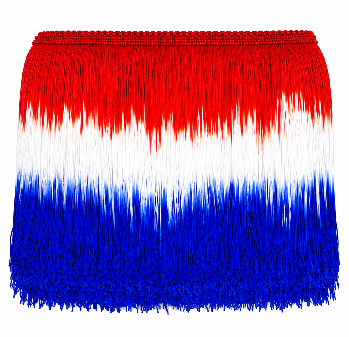 Red, White + Blue | Ombré Fringe | By The Yard